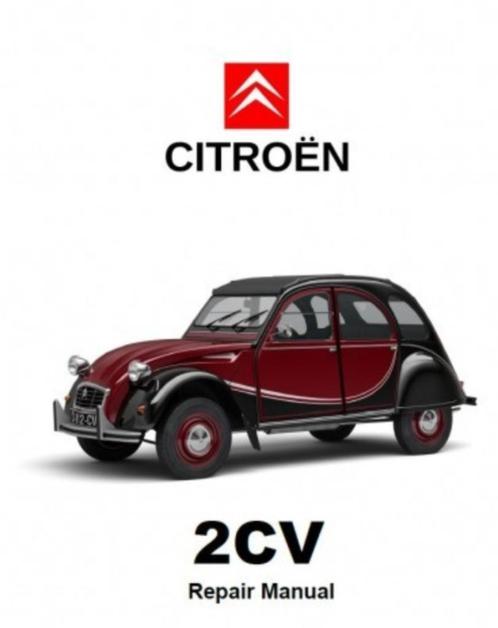 werkboek digitaal 2cv  6 citroen 8 dyane dyane 6 mehari ,, Auto diversen, Onderhoudsmiddelen, Ophalen of Verzenden