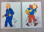 KUIFJE Tintin Set 2 AnsichtKaarten Briefkaarten, Verzamelen, Verzenden, Nieuw