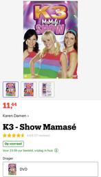 K3 - Show Mamasé! DVD Van De Hele Show!, CD & DVD, DVD | Enfants & Jeunesse, Comme neuf, TV fiction, Tous les âges, Enlèvement ou Envoi