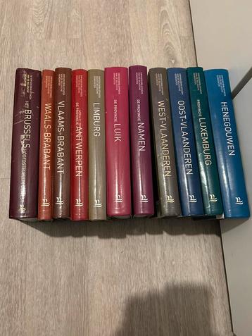 11 boeken met alle gemeenten in België beschikbaar voor biedingen