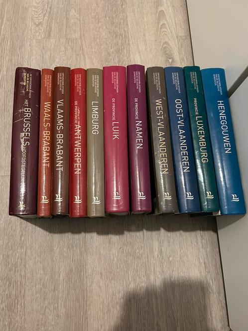 11 boeken met alle gemeenten in België, Boeken, Geschiedenis | Stad en Regio, Gelezen, Ophalen