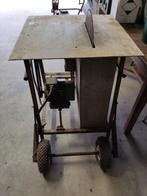 Table de scie circulaire Pro avec moteur 3 ch, très costau, Enlèvement, Comme neuf