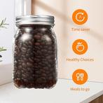 6 glazen weckpotten | 500 ml | GRATIS LEVERING, -, Verzenden, -, Pot, Bus of Blik