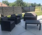 loungesets, Ophalen, 4 zitplaatsen, Kunststof, Gebruikt