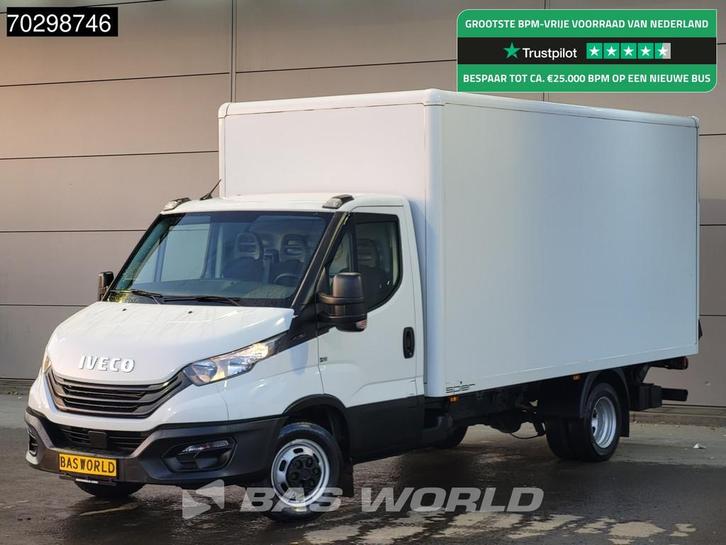 Iveco Daily 35C16 Laadklep Dubbellucht Bakwagen 160PK Airco, Auto's, Bestelwagens en Lichte vracht, Bedrijf, Te koop, Airconditioning