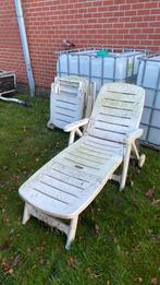 2 ligstoelen. Grondig kuisen is nodig., Enlèvement, Utilisé