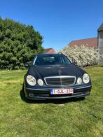Mercedes e220 combi, Auto's, Mercedes-Benz, Achterwielaandrijving, Zwart, 4 cilinders, Leder