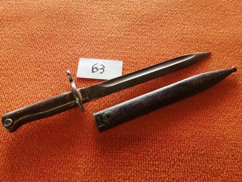 bajonet of dolk nr 63, Verzamelen, Militaria | Algemeen, Landmacht, Mes of Dolk, Ophalen of Verzenden