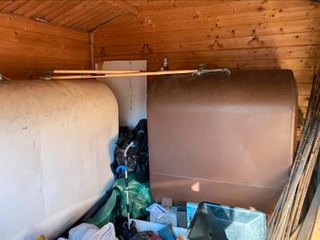 Stookolietank 1200 en 2400 liter beschikbaar voor biedingen