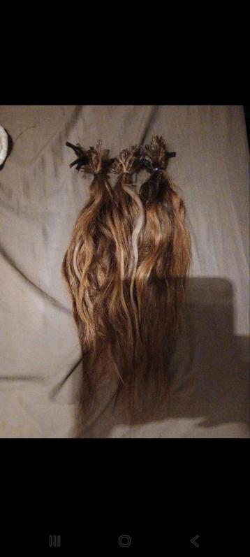 Extensions 100 % human hair, Enlèvement ou Envoi, Utilisé