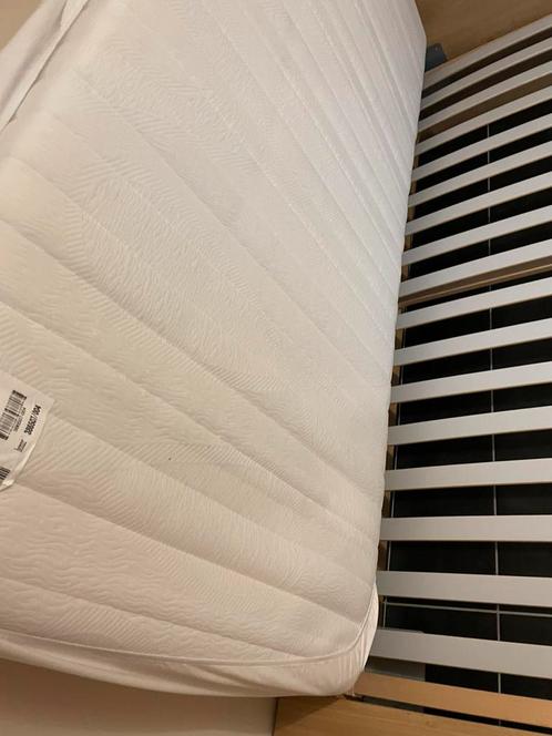 Lit 1 personne + matelas, Huis en Inrichting, Slaapkamer | Bedden, Ophalen