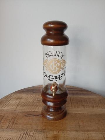 Vintage brandy cognac dispenser  beschikbaar voor biedingen