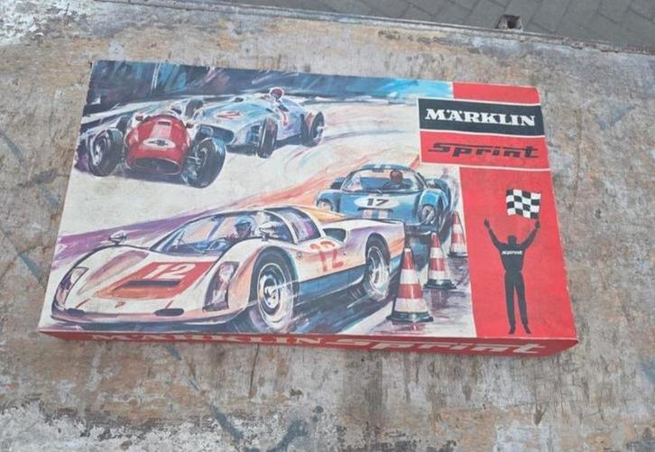 Marklin sprint racebaanset- vintage, Kinderen en Baby's, Speelgoed | Racebanen, Racebaan, Ophalen