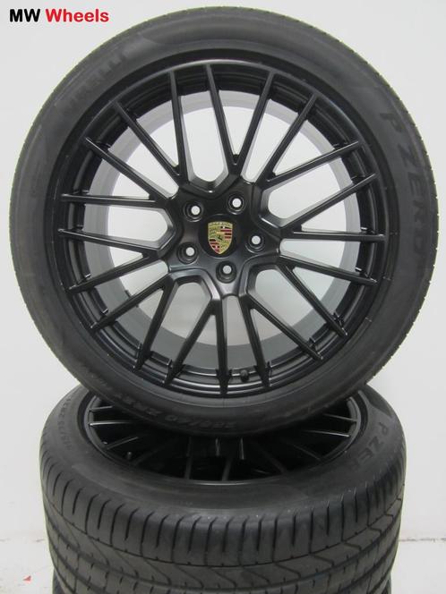 Porsche 21 inch Origineel velgen Cayenne E3 SUV zomerbanden, Auto-onderdelen, Banden en Velgen, Banden en Velgen, Zomerbanden