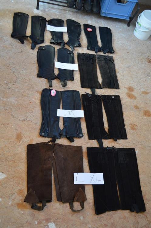 Nieuwe en gebruikte mini chaps en paardrijlaarzen, Dieren en Toebehoren, Paardrijkleding, Zo goed als nieuw, Dames, Heren, Ophalen of Verzenden