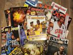 Lot de 40 revues 5 majeur, XXL basket, Mondial Basket, Journal ou Magazine, 1980 à nos jours, Enlèvement ou Envoi