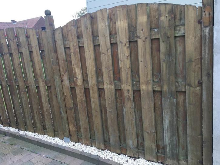 Houten schutting TEAB, Tuin en Terras, Schuttingen, Ophalen