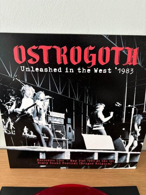 LP - Ostrogoth - Live op Heavy Sound, Cd's en Dvd's, Vinyl | Hardrock en Metal, Zo goed als nieuw, Ophalen of Verzenden
