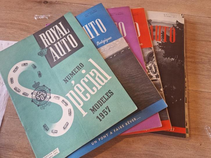 Revue " Royal Auto" 1957, Collections, Revues, Journaux & Coupures, Journal ou Magazine, 1940 à 1960, Enlèvement