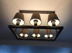 Luster, Huis en Inrichting, Lampen | Kroonluchters, Ophalen, Gebruikt, Metaal, Landelijk