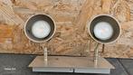 Muurlamp / pafondlamp, Ophalen, Gebruikt, Metaal of Aluminium, Plafondspot of Wandspot