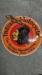 indian motorcycle email reclame bord, Motoren, Ophalen of Verzenden, Gebruikt