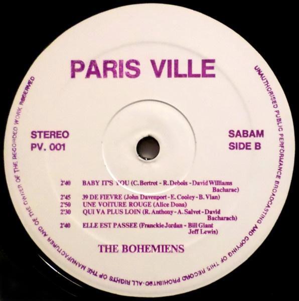 Paris Ville PV.001 , The Bohemiens - Popcorn Franse Lp, Cd's en Dvd's, Vinyl | R&B en Soul, Gebruikt, Soul of Nu Soul, 1960 tot 1980