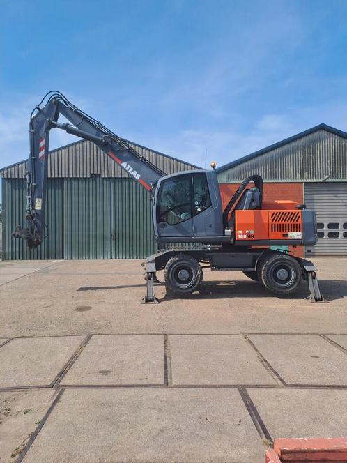 Atlas 180mh overslagmachine recycling cabinelift hydraulisch, Zakelijke goederen, Machines en Bouw | Kranen en Graafmachines, Ophalen