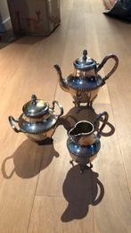Verzilverd thee servies, Antiek en Kunst, Ophalen of Verzenden