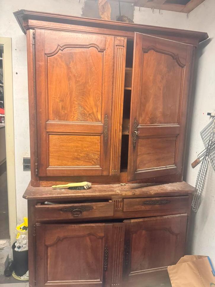 Antieke kast zoekt nieuw avontuur!, Antiek en Kunst, Antiek | Meubels | Kasten, Ophalen