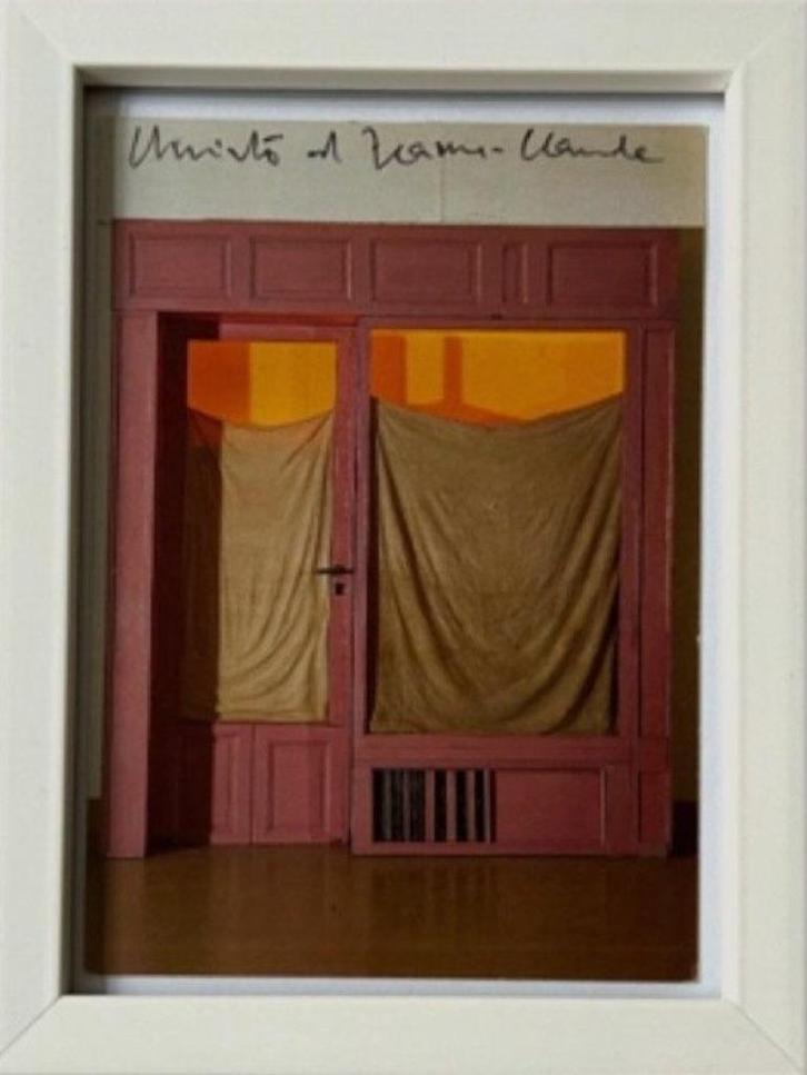 Christo (1935-2020) - “The Purple Store Front” - handgesigne, Antiek en Kunst, Kunst | Litho's en Zeefdrukken, Ophalen