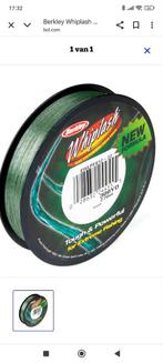 Berkeley whiplash green. 
17 honderdste. Trekkracht 21.7 kg, Ophalen of Verzenden, Zo goed als nieuw