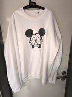 Sweatshirt Mickey, B&C collection, Wit, Maat 46/48 (XL) of groter, Ophalen of Verzenden