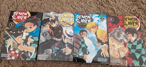 demon slayer 1 tem 4 engelstalig, Boeken, Strips | Comics, Zo goed als nieuw, Ophalen of Verzenden