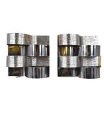 Paar van wandlampen # Goffredo Reggiani # 70s Vintage, Ophalen of Verzenden