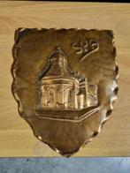 Plaque emboutie cuivre representant le pouhon de spa, Enlèvement ou Envoi, Cuivre