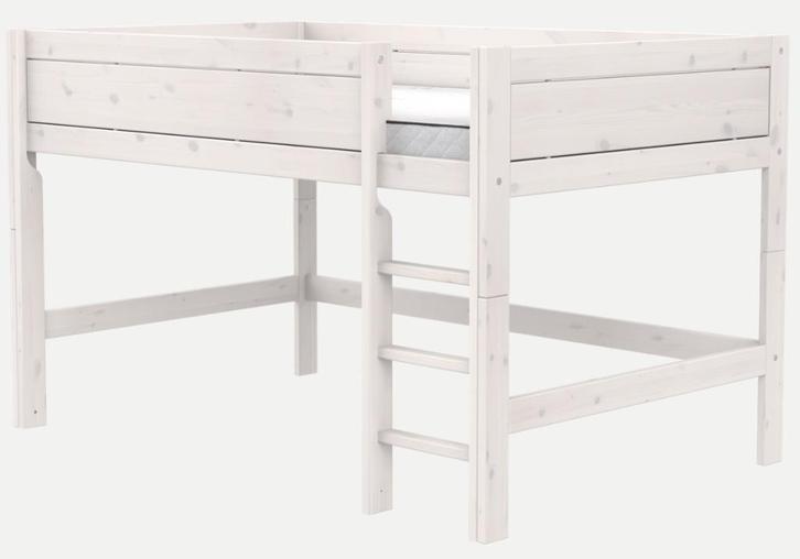 LIFETIME halfhoogslaper 120x200 cm, Kinderen en Baby's, Kinderkamer | Stapelbedden en Hoogslapers, Zo goed als nieuw, Halfhoogslaper