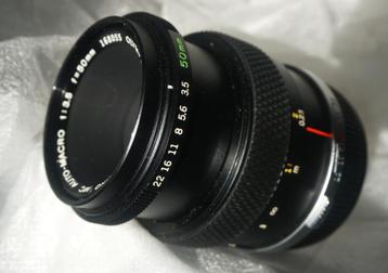 Olympus 50mm 3.5 macro  beschikbaar voor biedingen