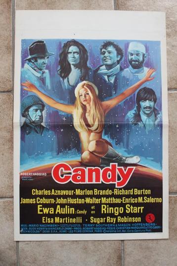 filmaffiche Marlon Brando Candy 1968 filmposter