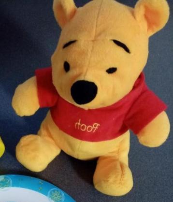 Nieuw zachte knuffel beer Winnie de Pooh 25cm Walt Disney beschikbaar voor biedingen