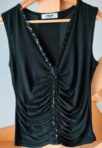 Feestelijk topje met stretch. Lili Pop Paris. Medium/smal, Sans manches, Taille 38/40 (M), Enlèvement ou Envoi, Comme neuf