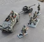 Britains Deetails, Kubelwagen, Pak40 et mortier + soldats, Hobby en Vrije tijd, Modelbouw | Auto's en Voertuigen, Verzenden, Nieuw