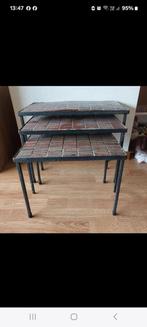 Vintage mozaiek tafeltjes Doe een bod, Ophalen, Gebruikt