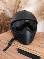 Vito jet bruzano helm L 59cm, Fietsen en Brommers, Brommerhelmen, Ophalen, Zo goed als nieuw, Large