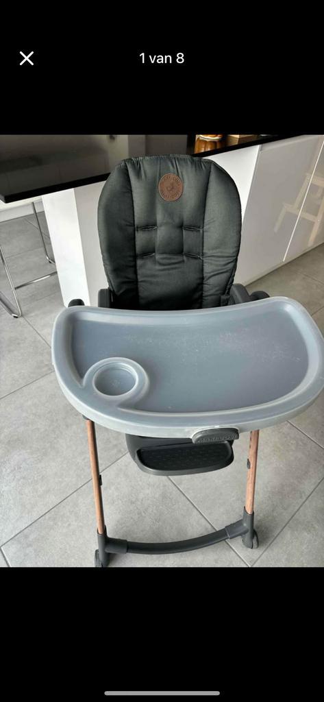 Maxi Cosi Eetstoel, Kinderen en Baby's, Kinderstoelen, Zo goed als nieuw, Meegroeistoel, Afneembaar eetblad, Gordel(s), Ophalen