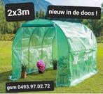 nieuwe serre 2x3m, Ophalen, Eikenstraat 50 beringen 3580, Froggysgardenx@gmail.com, Nieuw