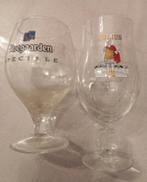 hoegaarden 2 stuks  glas glazen, Ophalen of Verzenden, Zo goed als nieuw, Glas of Glazen