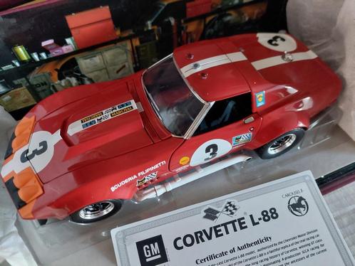 Corvette L-88 1:18 Caroussel, Hobby en Vrije tijd, Modelauto's | 1:18, Zo goed als nieuw, Auto, Overige merken, Ophalen