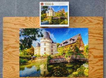 Puzzle 1000 pièces King - Château de l'Islette, Cheillé beschikbaar voor biedingen