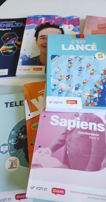 Schoolboeken Bedrijfwetenschappen 5de jaar secundair beschikbaar voor biedingen